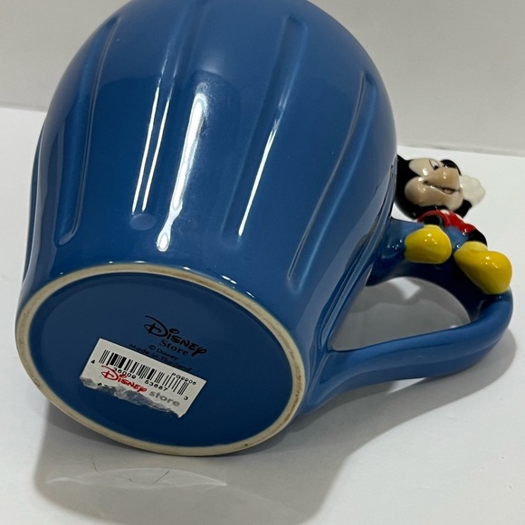 Blue Ceramic Mug with Character Handle - Picture 3 of 6